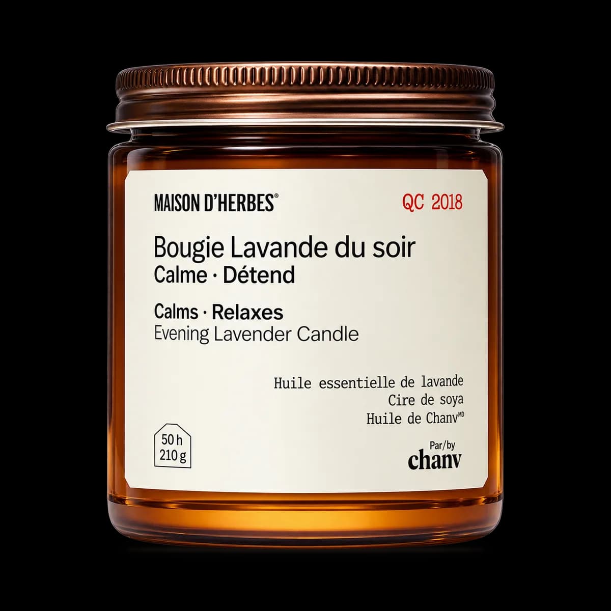 Bougie Lavande du soir