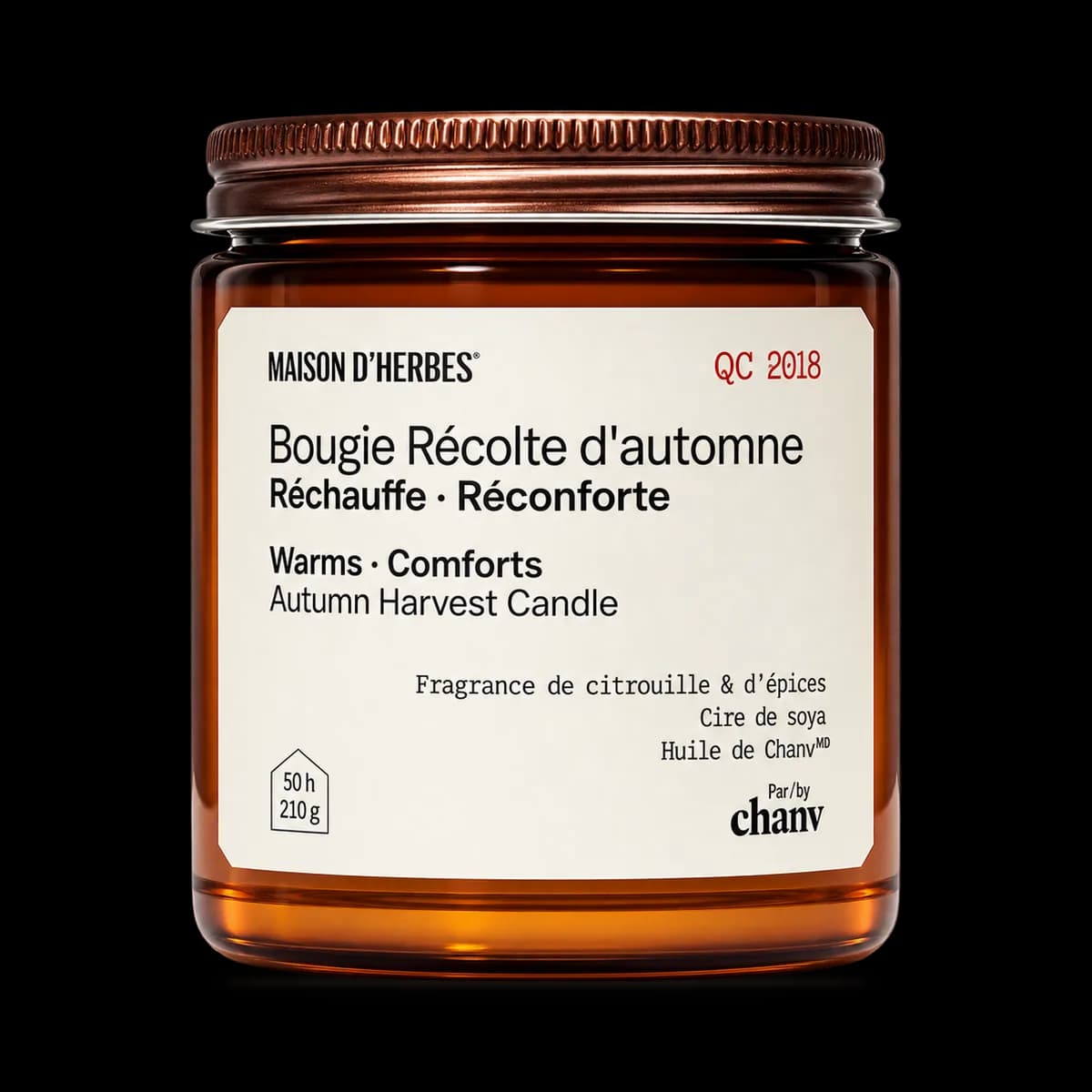Bougie Récolte d'automne