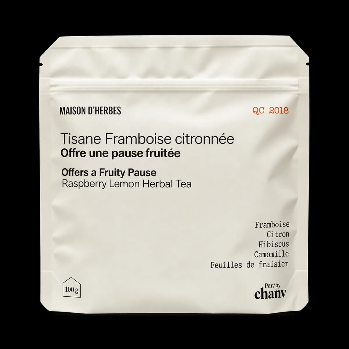 Tisane Framboise citronnée 