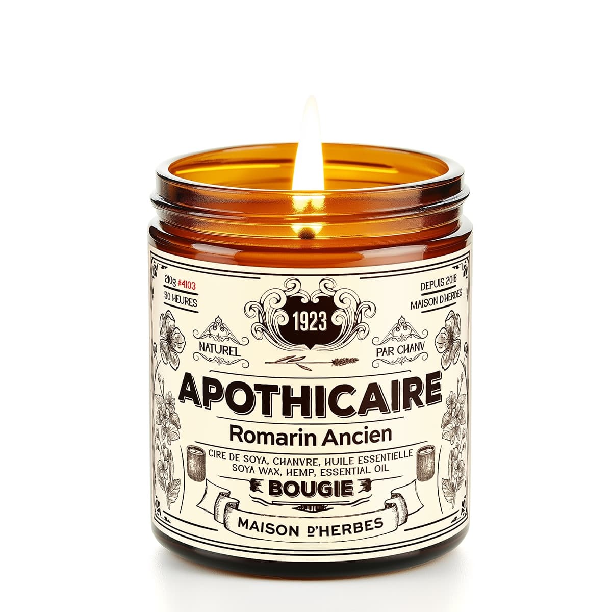 Chandelle Romarin ancien