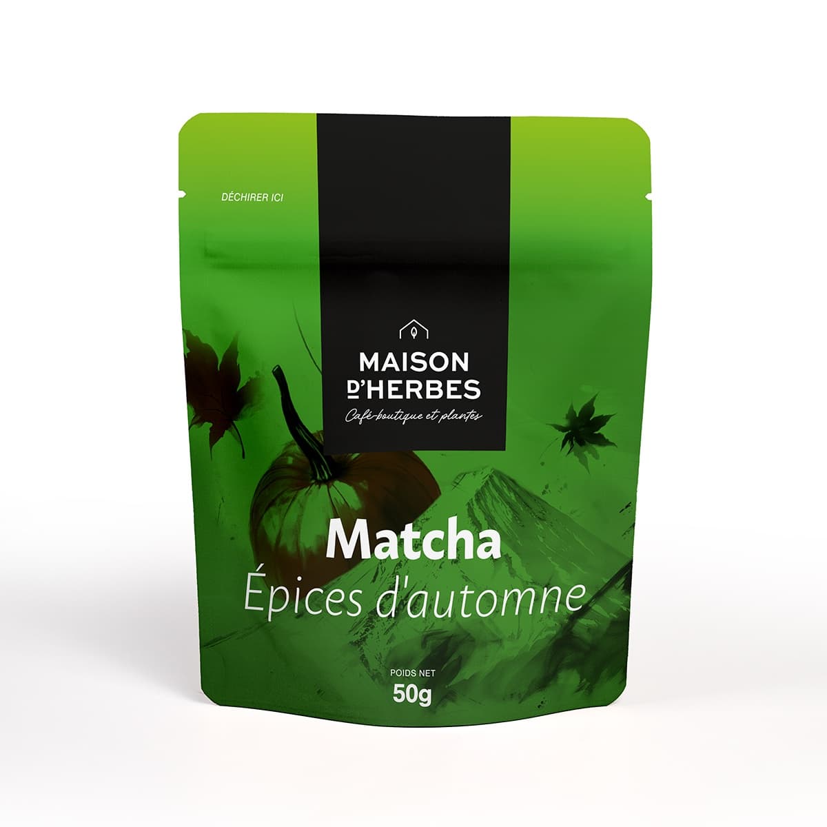 Matcha aux épices d'automne