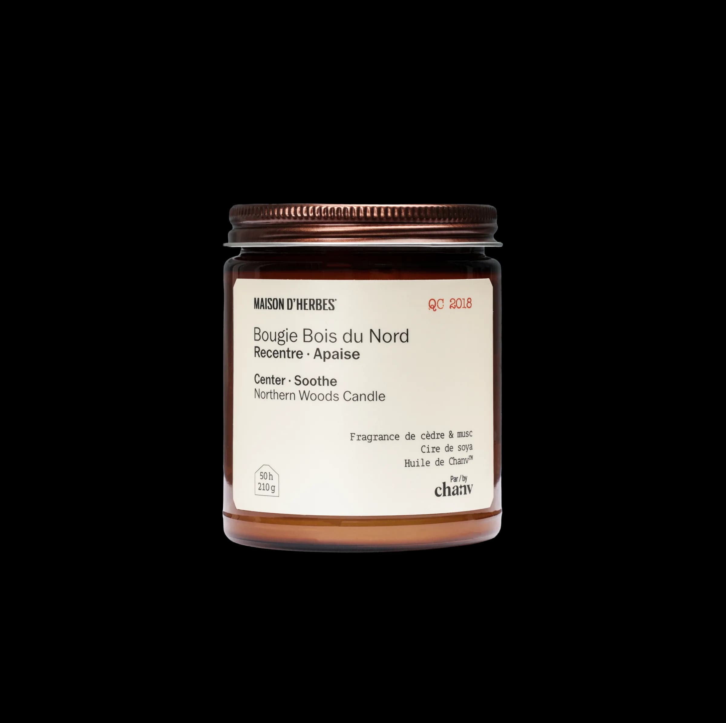 Bougie Bois du Nord