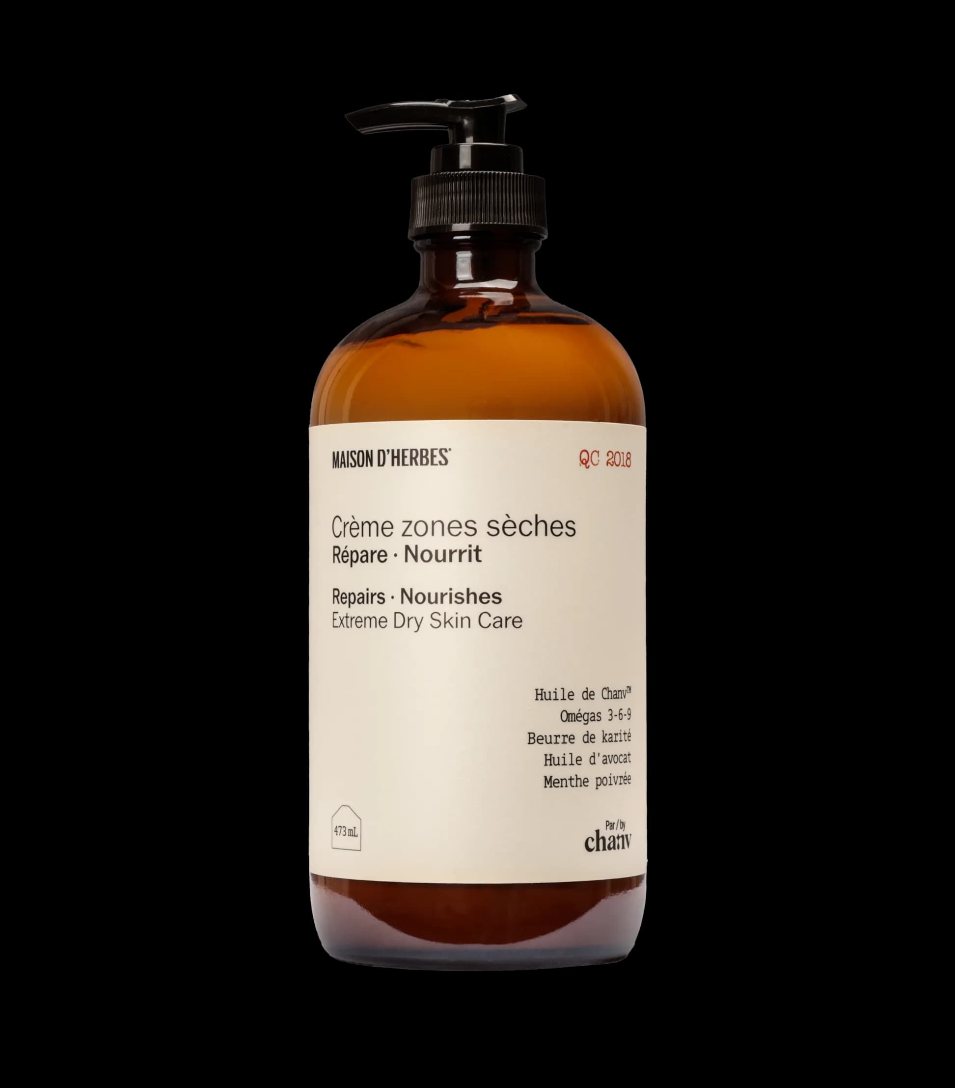 Crème zones sèches
