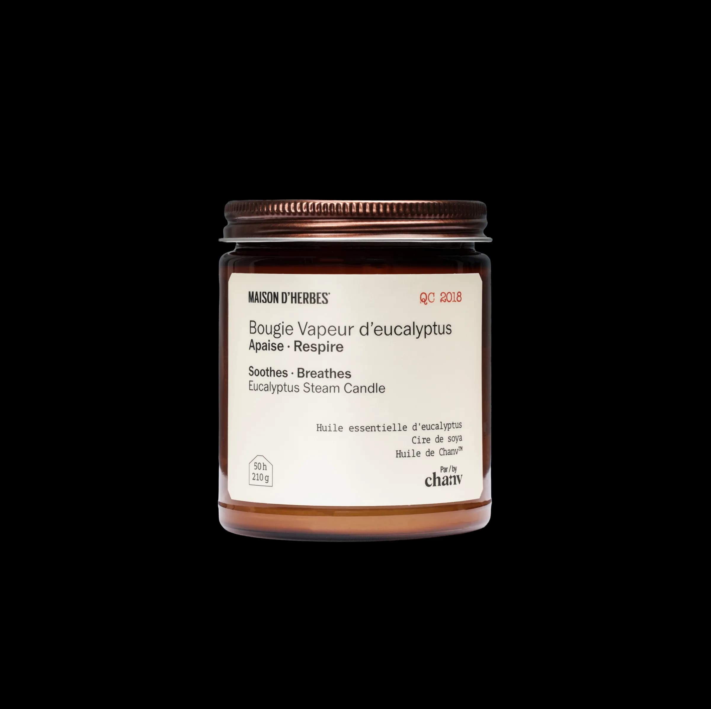 Bougie Vapeur d’eucalyptus