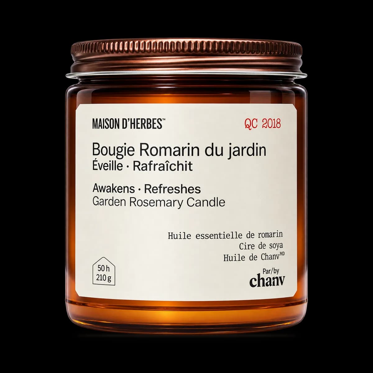 Bougie Romarin du jardin